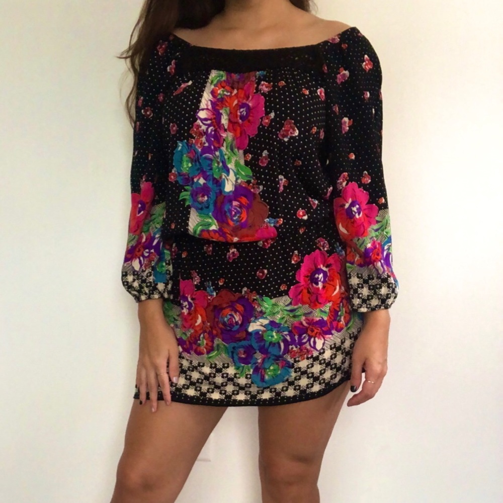 Boho Short Floral Dress